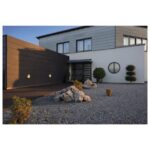 Applique ou plafonnier extérieur rond grille IP55 E27 229085 – Image 3