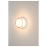 Anneau décoratif blanc pour applique CYFT, en acier, vue complémentaire 4