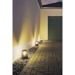 Balise extérieure anthracite E27 IP54, 230 V, vue complémentaire 1