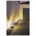 Balise extérieure anthracite E27 IP54, 230 V, vue complémentaire 2