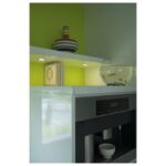 Spot LED encastrable rond métal brossé 3000K, finition Gris, vue complémentaire 4