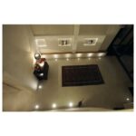 Spot encastrable de sol carré GU10 IP67 inox, configuration visible, vue complémentaire 4