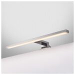 Applique miroir LED chrome IP44 4000K, vue complémentaire 6