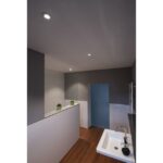 Spot encastrable plafond extérieur LED IP65 blanc, configuration visible, vue complémentaire 1