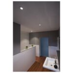 Spot encastrable plafond extérieur LED IP65 blanc, configuration visible, vue complémentaire 2