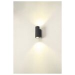 Applique murale extérieure LED anthracite Enola Round S – Image 4