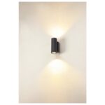 Applique murale extérieure LED anthracite Enola Round S – Image 5