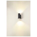 Applique murale extérieure LED anthracite Enola Round S – Image 6