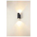 Applique murale extérieure LED anthracite Enola Round S – Image 7