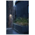 Applique murale extérieure LED carrée anthracite, IP65, vue complémentaire 2