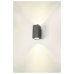 Applique murale extérieure LED anthracite, IP65, vue complémentaire 1