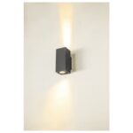 Applique murale extérieure LED anthracite, IP65, vue complémentaire 7