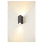 Applique murale extérieure LED anthracite, IP65, vue complémentaire 8
