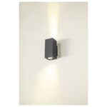 Applique murale extérieure LED anthracite, IP65, vue complémentaire 9