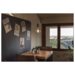 Cache-piton de plafond noir FITU, vue complémentaire 2