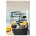 Cache-piton encastré plafond FITU noir mat, configuration visible, vue complémentaire 1