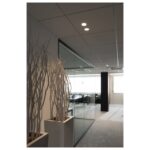 Plafonnier encastré orientable GU10 blanc acier, configuration visible, vue complémentaire 4