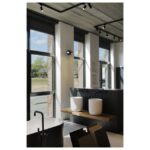 Spot LED sur rail 3 allumages noir 11W 3000K, dimensions Ø 5,5 x 14 x 12,5 cm, vue complémentaire 11