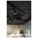 Spot LED sur rail 3 allumages noir 11W 3000K, dimensions Ø 5,5 x 14 x 12,5 cm, vue complémentaire 18
