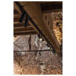 Spot LED sur rail 3 allumages noir 11W 3000K, dimensions Ø 5,5 x 14 x 12,5 cm, vue complémentaire 8