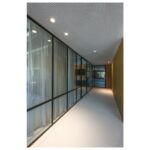 Cadre encastrable NEW TRIA 95 blanc, en aluminium, vue complémentaire 1