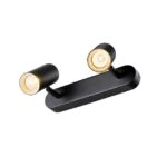 Spot plafond orientable noir 2700 K 6 W, 220...240 V, vue complémentaire 1