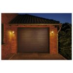Applique murale LED anthracite 3000K, IP44, vue complémentaire 2