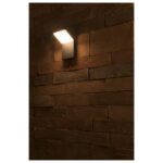 Applique murale LED anthracite 3000K, IP44, vue complémentaire 3