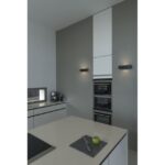 Applique murale ovale noire up/down R7s 300, IP20, vue complémentaire 1