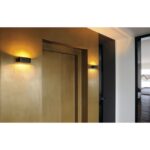 Applique murale ovale noir mat R7s 78 mm, 220-240 V ~ 50/60 Hz, vue complémentaire 1