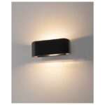 Applique murale ovale noir mat R7s 78 mm, 220-240 V ~ 50/60 Hz, vue complémentaire 5