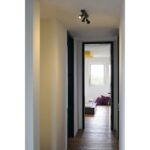 Plafonnier spot orientable 3 noir mat GU10, dimensions 405 x 56 x 86 mm, vue complémentaire 1