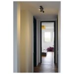 Plafonnier spot orientable 3 noir mat GU10, dimensions 405 x 56 x 86 mm, vue complémentaire 2