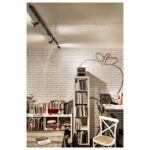 Spot sur rail orientable GU10 noir, finition Noir mat, vue complémentaire 1