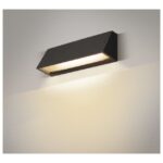 Applique murale LED extérieure noire CCT Pema WL 1003453 – Image 3