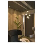 Plafonnier orientable GU10 blanc, dimensions 95 x 85 x 85 mm, vue complémentaire 3