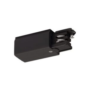 SLV Belgium - S-TRACK alimentation noir terre droite - 175050