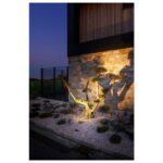 Projecteur de jardin sur piquet extérieur IP65 SYNA, configuration visible, vue complémentaire 2