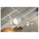 Spot sur câble orientable G5,3 blanc, IP20, vue complémentaire 1