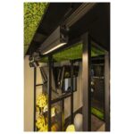 Spot LED sur rail triphasé noir 3000K 1004686 – Image 13