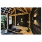 Applique murale LED up down anthracite IP65 CUBE, dimensions 118 × 110 mm, vue complémentaire 1