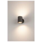 Applique murale extérieure Up/Down anthracite, IP44, vue complémentaire 4