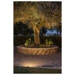 Spot LED extérieur sur piquet anthracite IP55, configuration visible, vue complémentaire 2