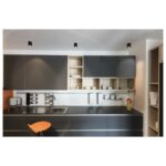 Plafonnier LED orientable noir mat ROUND CL, IP20, vue complémentaire 1
