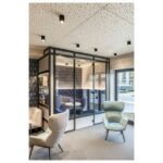 Plafonnier LED orientable noir mat ROUND CL, IP20, vue complémentaire 5