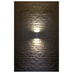 Applique murale extérieure Up Down GU10 gris, finition Gris argent, vue complémentaire 3