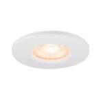 Cache fixe rond IP65 pour downlight blanc, vue complémentaire 2