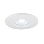Cache fixe rond IP65 pour downlight blanc, vue complémentaire 4