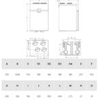 VMC double flux maison individuelle 500 m³/h Sabik 500V – Image 2