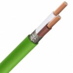 Câble de commande blindé LIHCH LS0H vert 2x0,5 mm², configuration visible, vue complémentaire 1